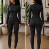 Midnight bloom jumpsuit