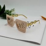 Luxury oversize glasses - creme