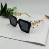 Luxury oversize glasses - black