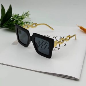 Luxury oversize glasses - black