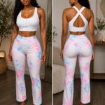 Floral white set