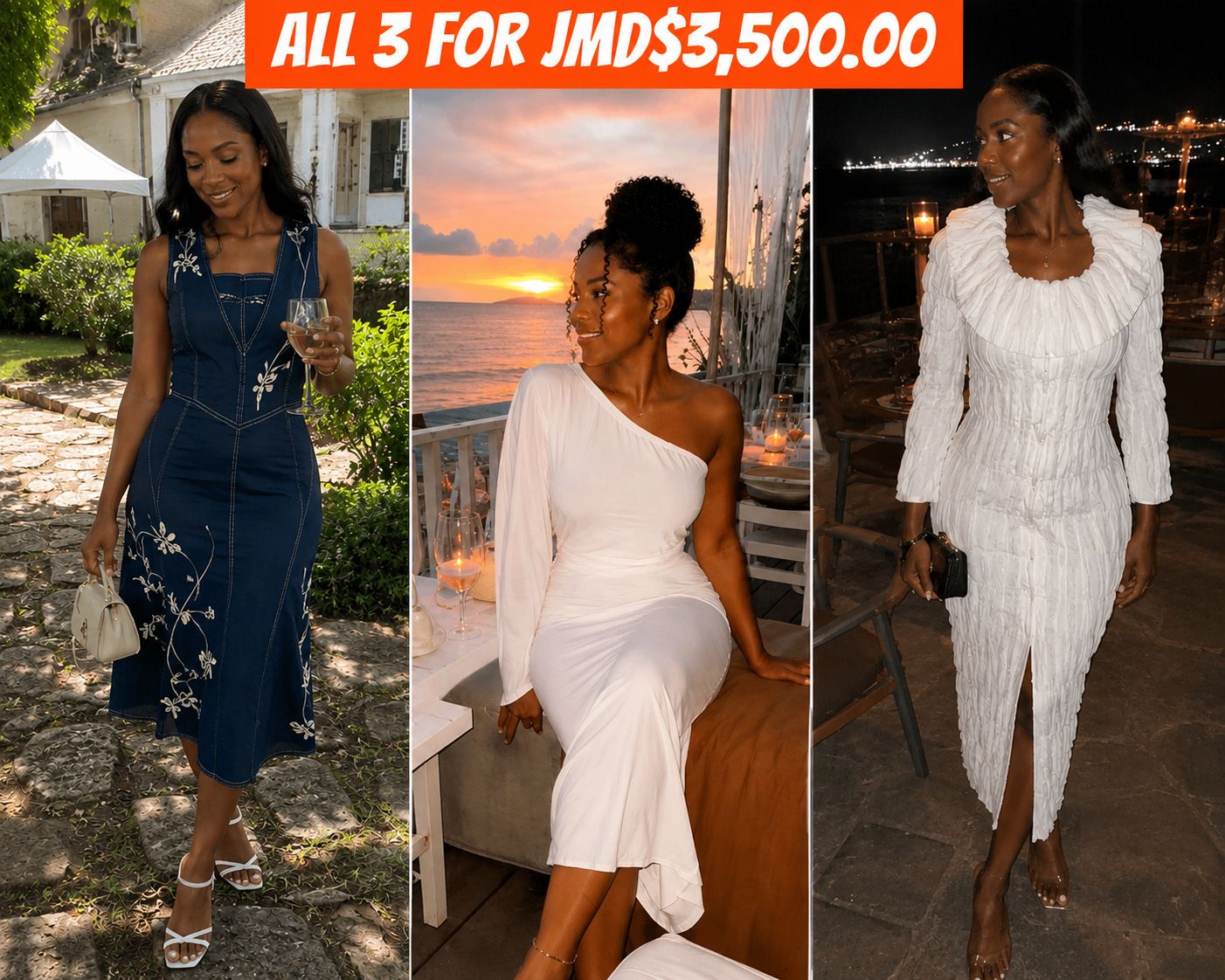 Three dresses special - Large