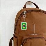Brazil keychain
