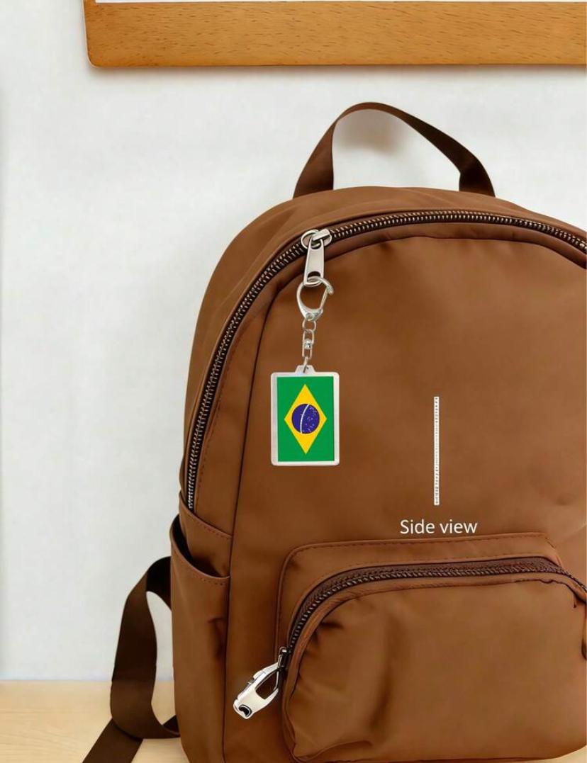 Brazil keychain