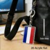 France keychain