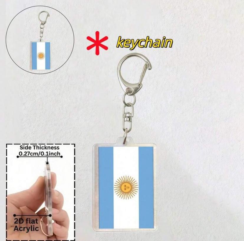 Argentina Keychain