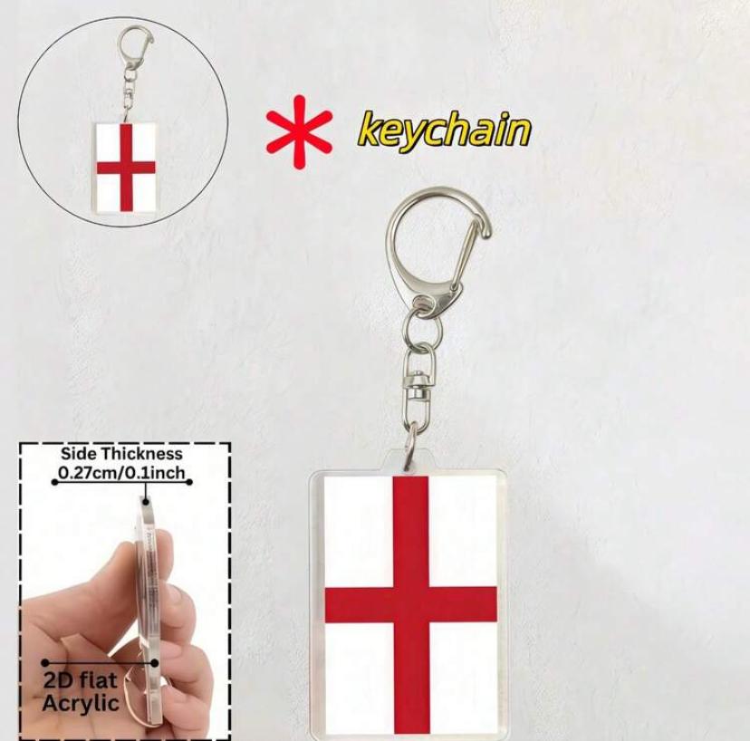 England Keychain