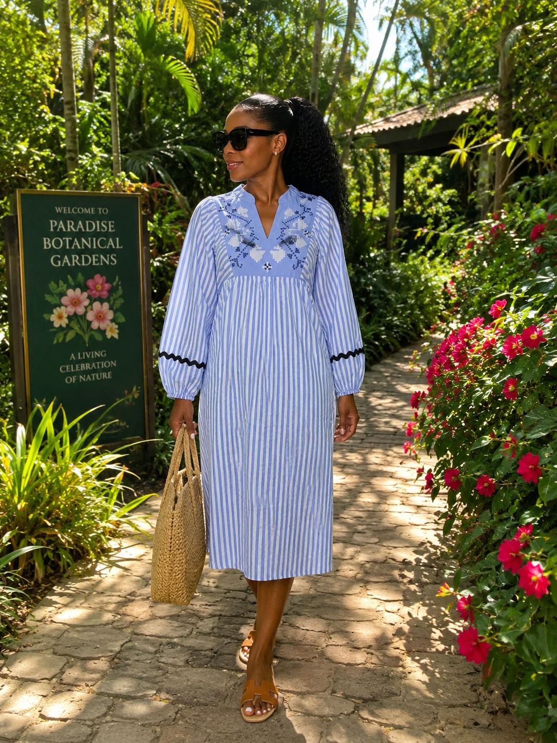 The Botanical gardens dress