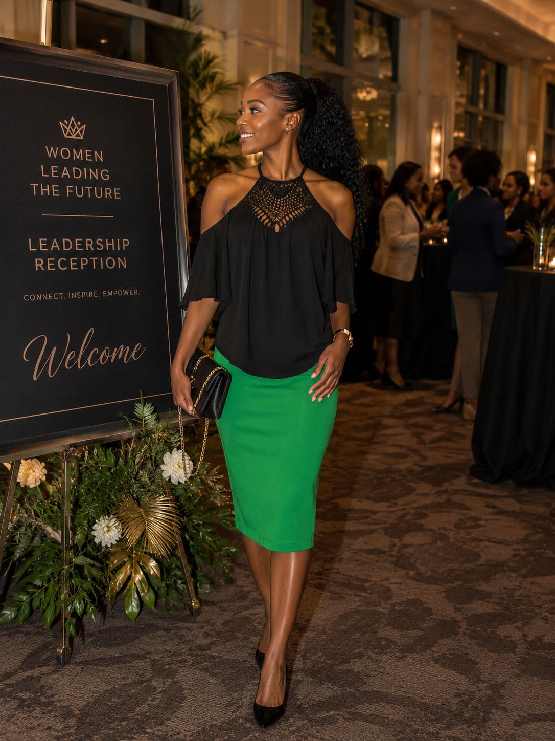 Th leadership reception set