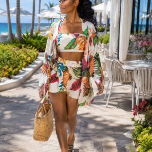 Three piece Tropical set