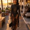 Midnight noir two piece set