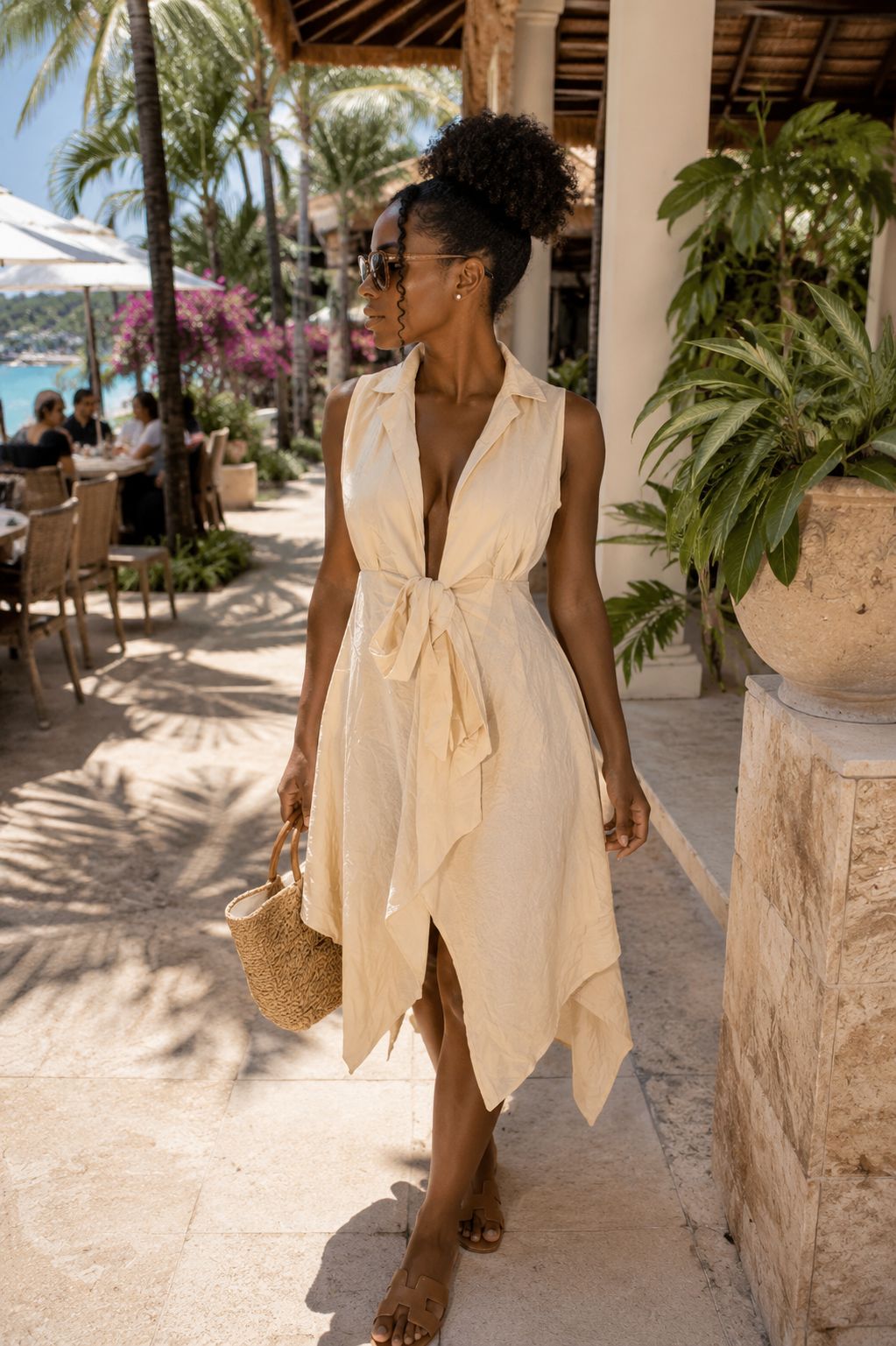 Island luxe dress