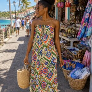 Island maxi dress