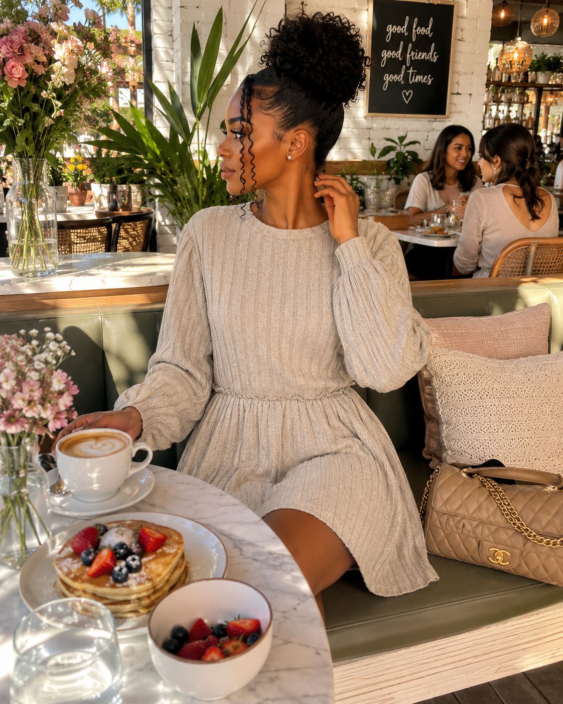 Island daisy dress