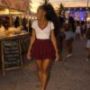 The ruffle skirt set