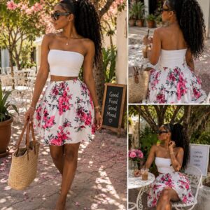 Garden cafe brunch two piece set