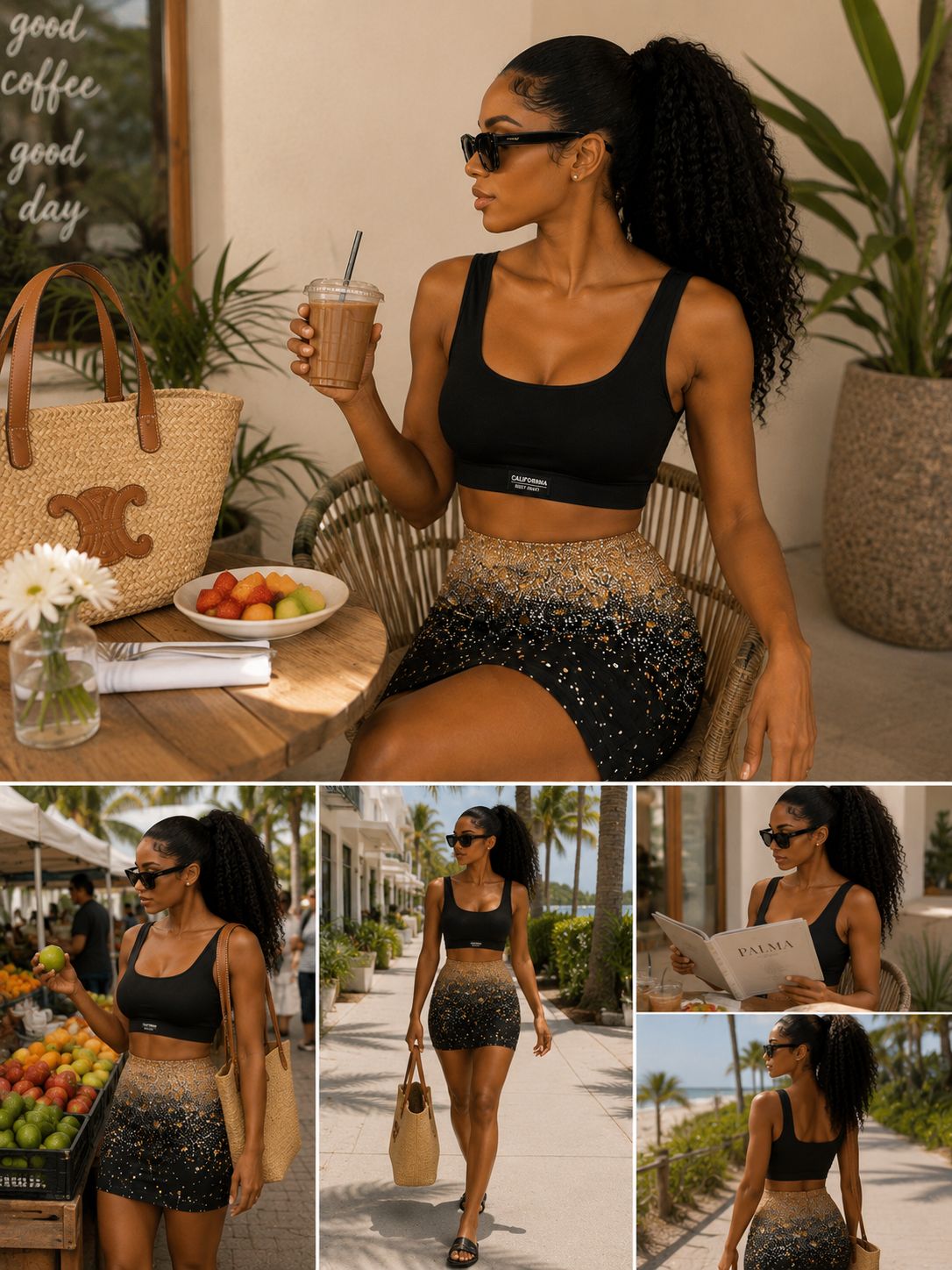 Black pearl set