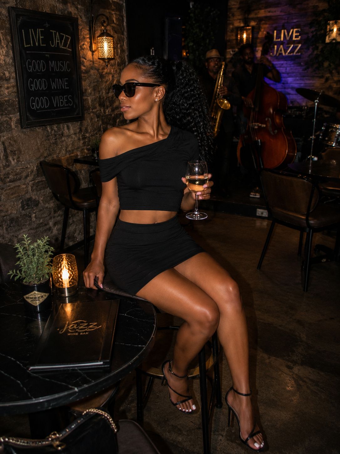 Noir elegance set