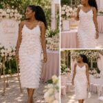 The bridal guess dress