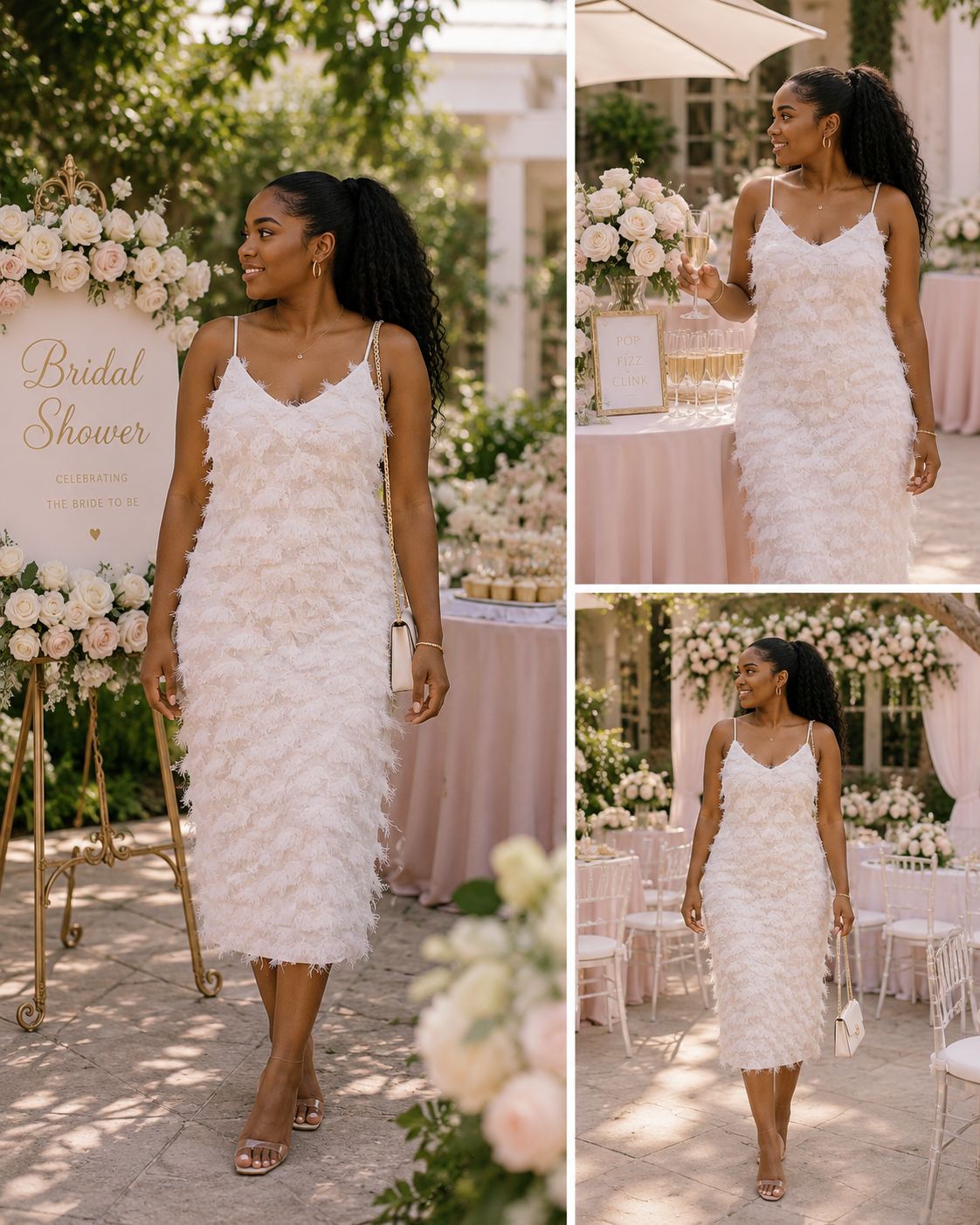 The bridal guess dress