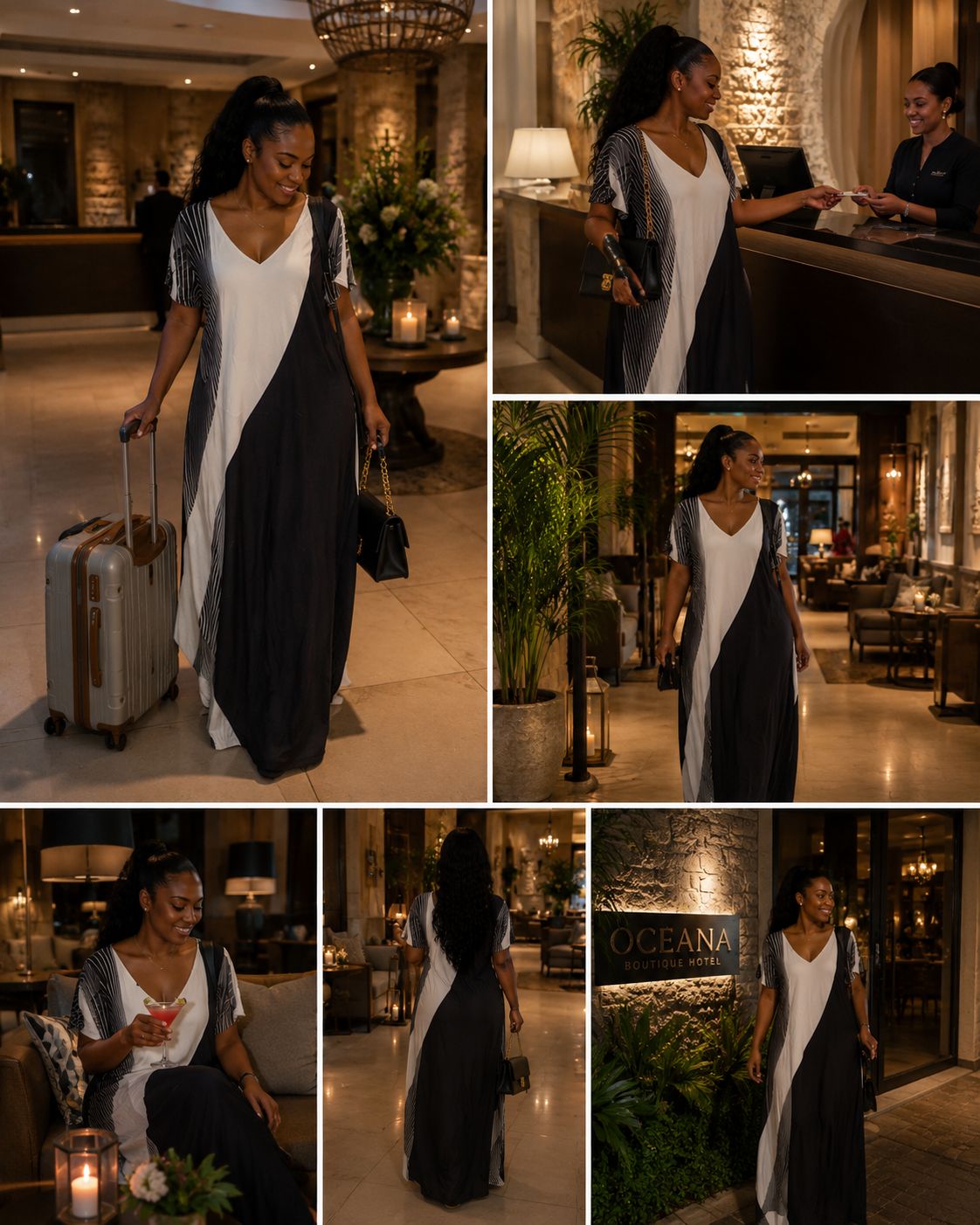 Timeless lines dress