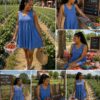 Blue breeze dress