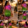 Paradise pop dress