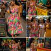 Island bloom dress