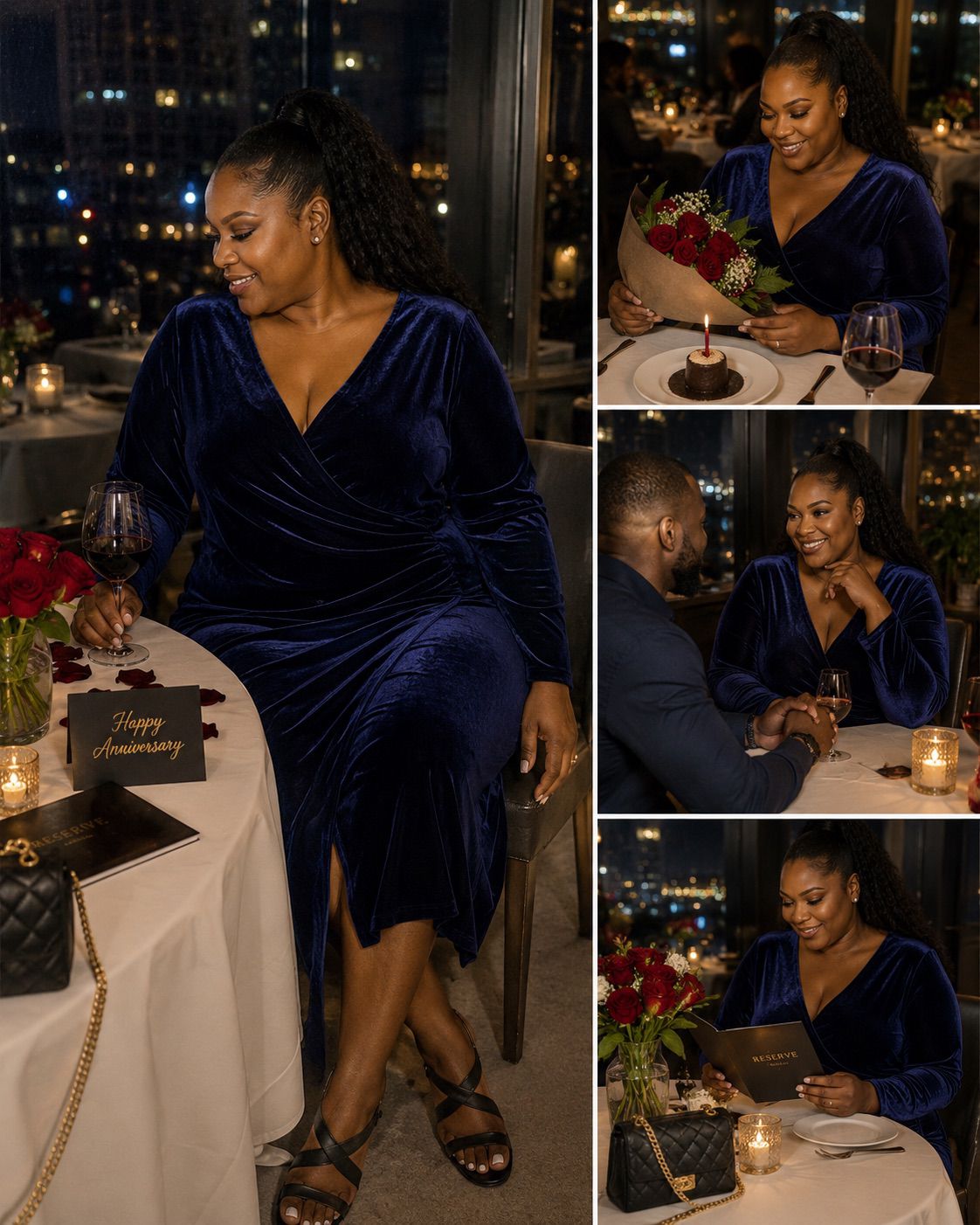 velvet dress
