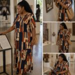 Literary luxe dress
