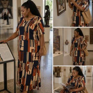 Literary luxe dress
