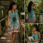 Sage dress
