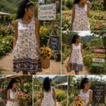 Floral garden dress