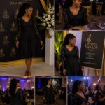 Lace royal dress - black