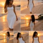 White sands dress