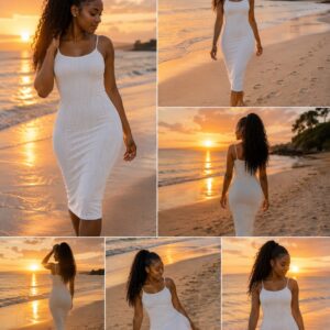 White sands dress