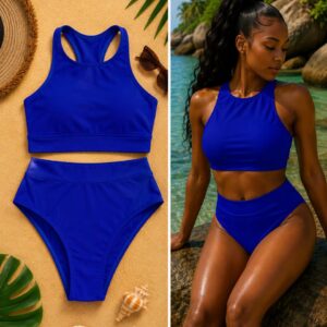 Blue royal swim swear