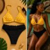 Mango sunset bikini