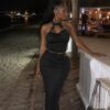 After dark two piece set