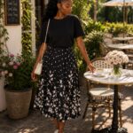 After dark floral set