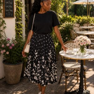 After dark floral set