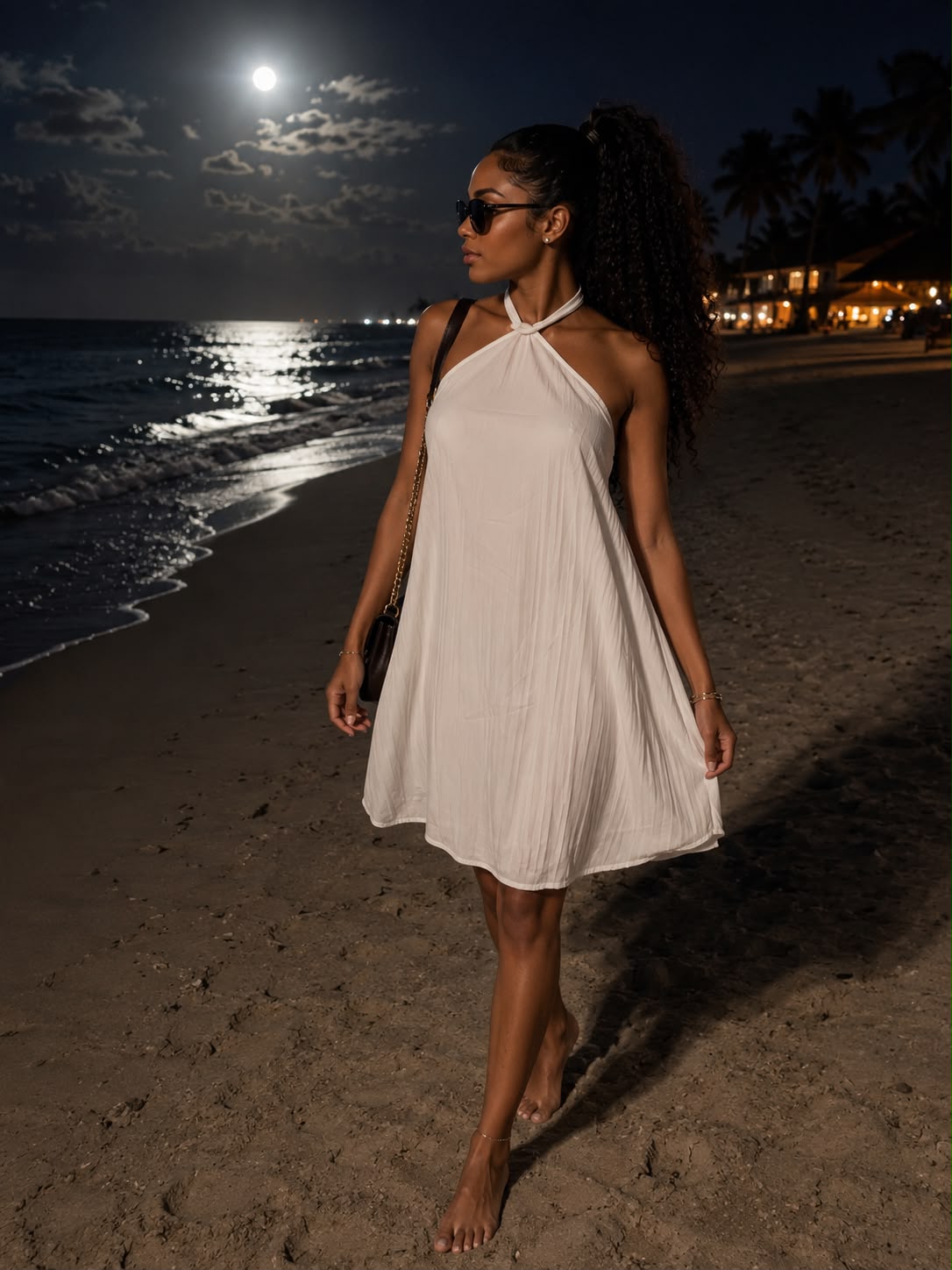 White Styled dress