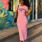 Pink dress