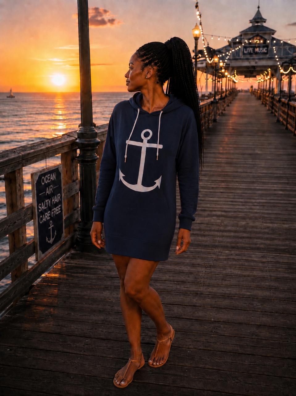 Simple imaged sweater