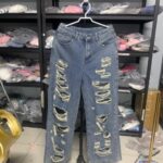 Blue Ripped jeans