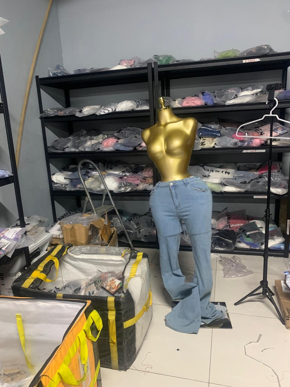 Blue ivory jeans