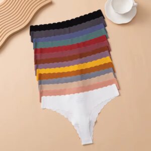 No-Show seamless Invisible line underwear - Lavender