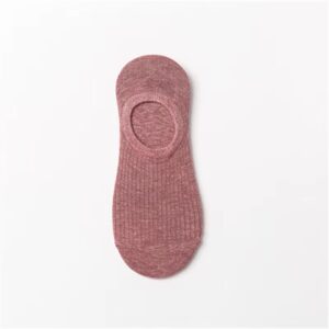Mixed color invisible hidden ankle socks - Pink