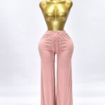 Everyday flowy leg pants - Pink
