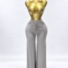Everyday flowy leg pants - Gray